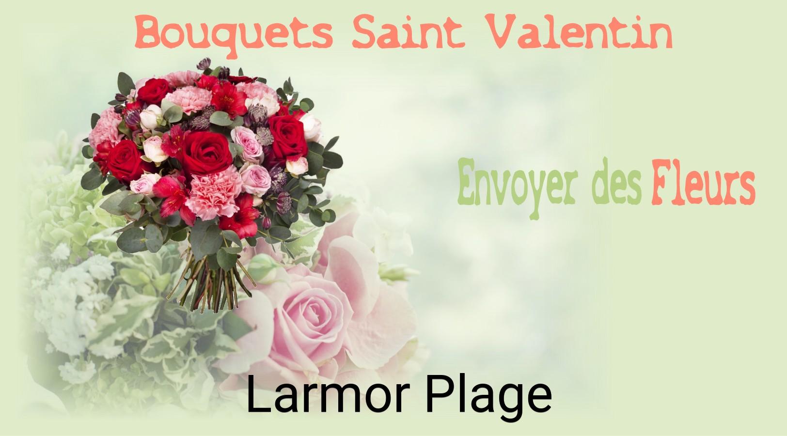 Roses de Saint-Valentin livrées à Larmor-Plage